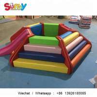 Ball pit children's play area anti-collision fence indoor soft play equipment for sale